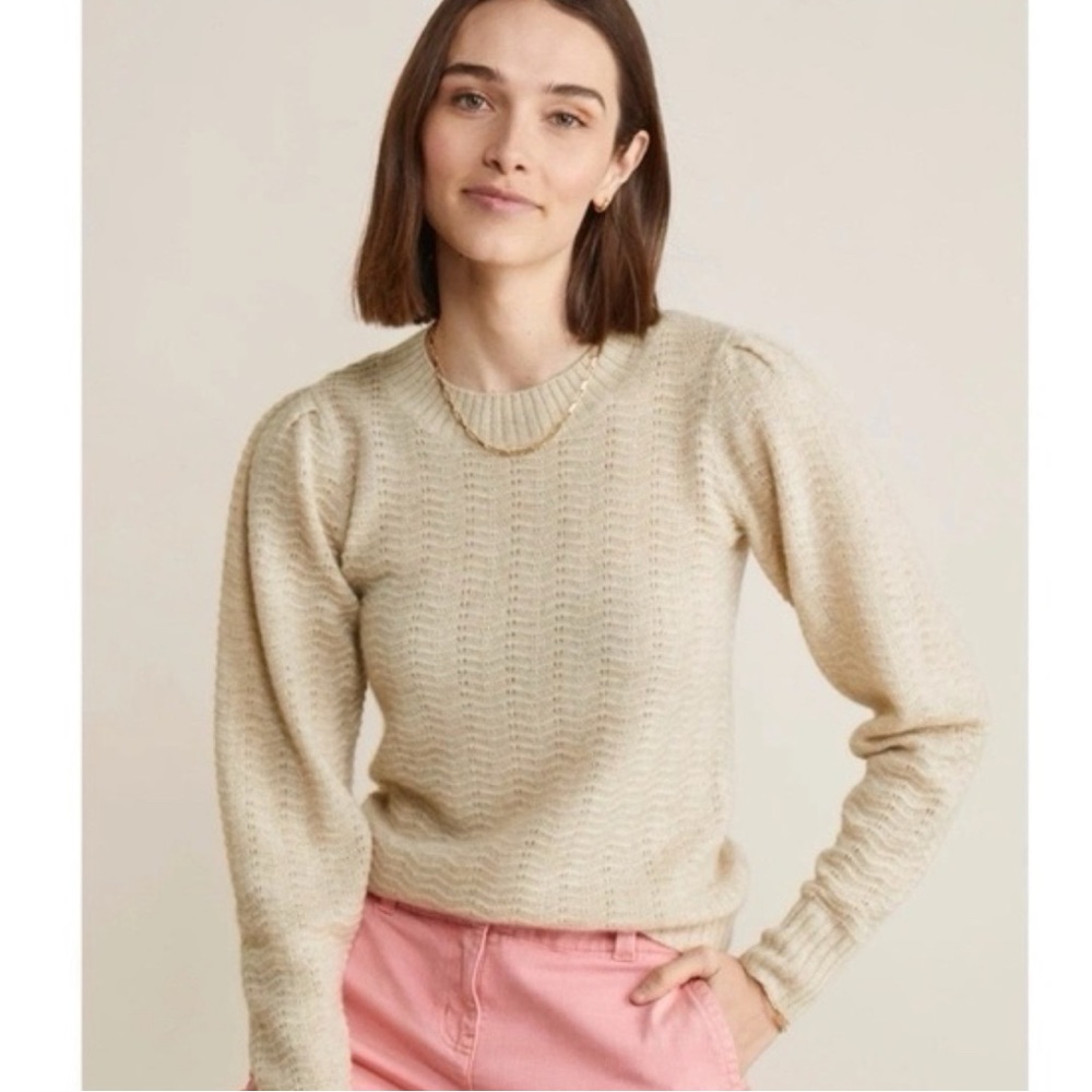 Vineyard Vines Seaspun Cashmere Pointelle Crewneck